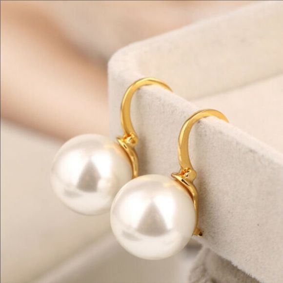 Kate Spade Shine On Bauble Pearl Drop Earrings KS - Picture 6 of 11